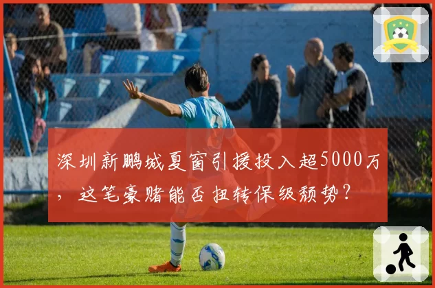 深圳新鹏城夏窗引援投入超5000万，这笔豪赌能否扭转保级颓势？